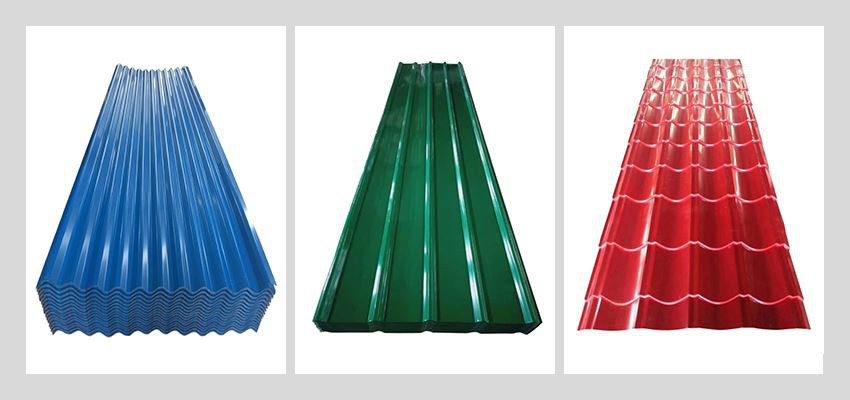 Prepainted Metal Roofing Materials Sheet