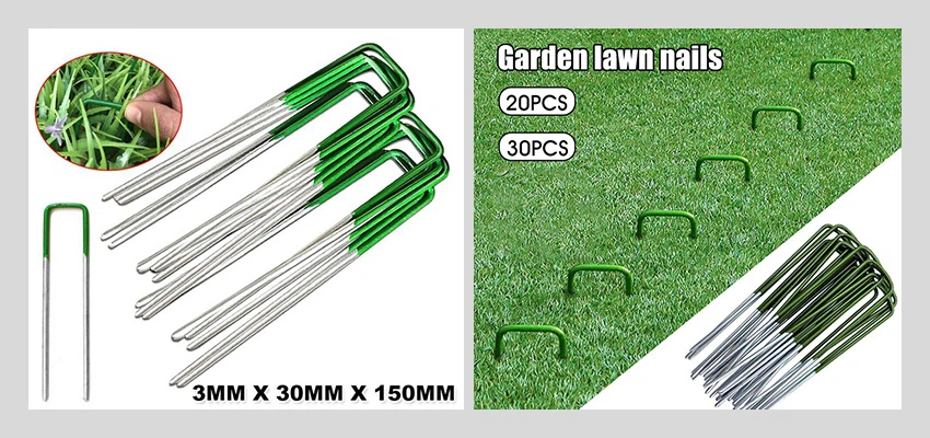 grass pins types
