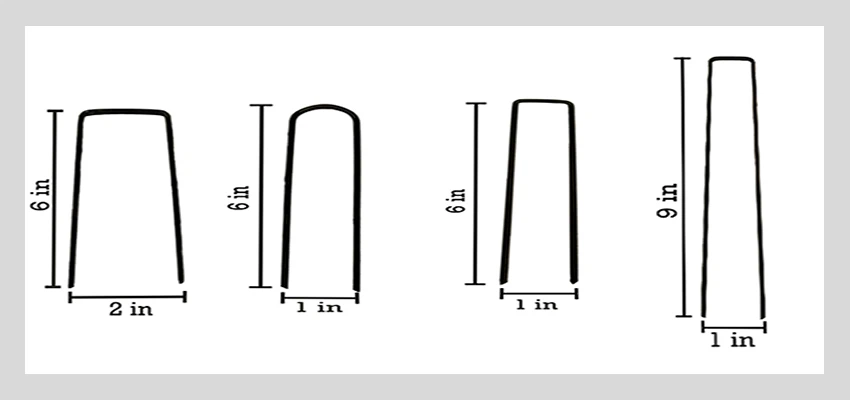 U Shape Turf Sod Staples Grass Nails details